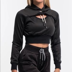Echt Cropped Hoodie